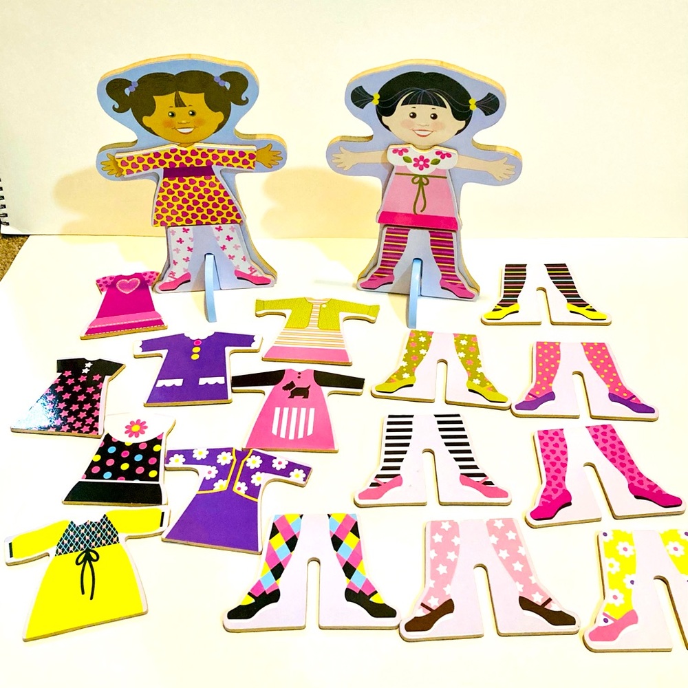 🎉HP🎉 Melissa & Doug Tops & Tights Magnetic Dress Up